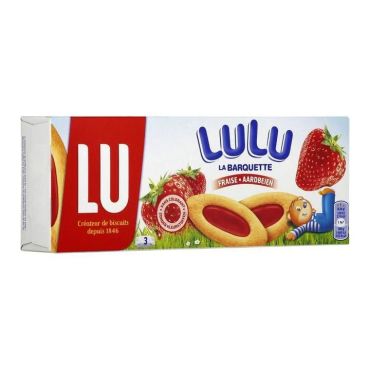 LU Barquette Raspberry Filled Biscuits, 120g